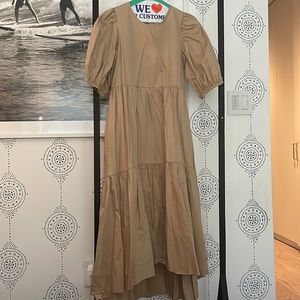 Zara puff sleeve dress